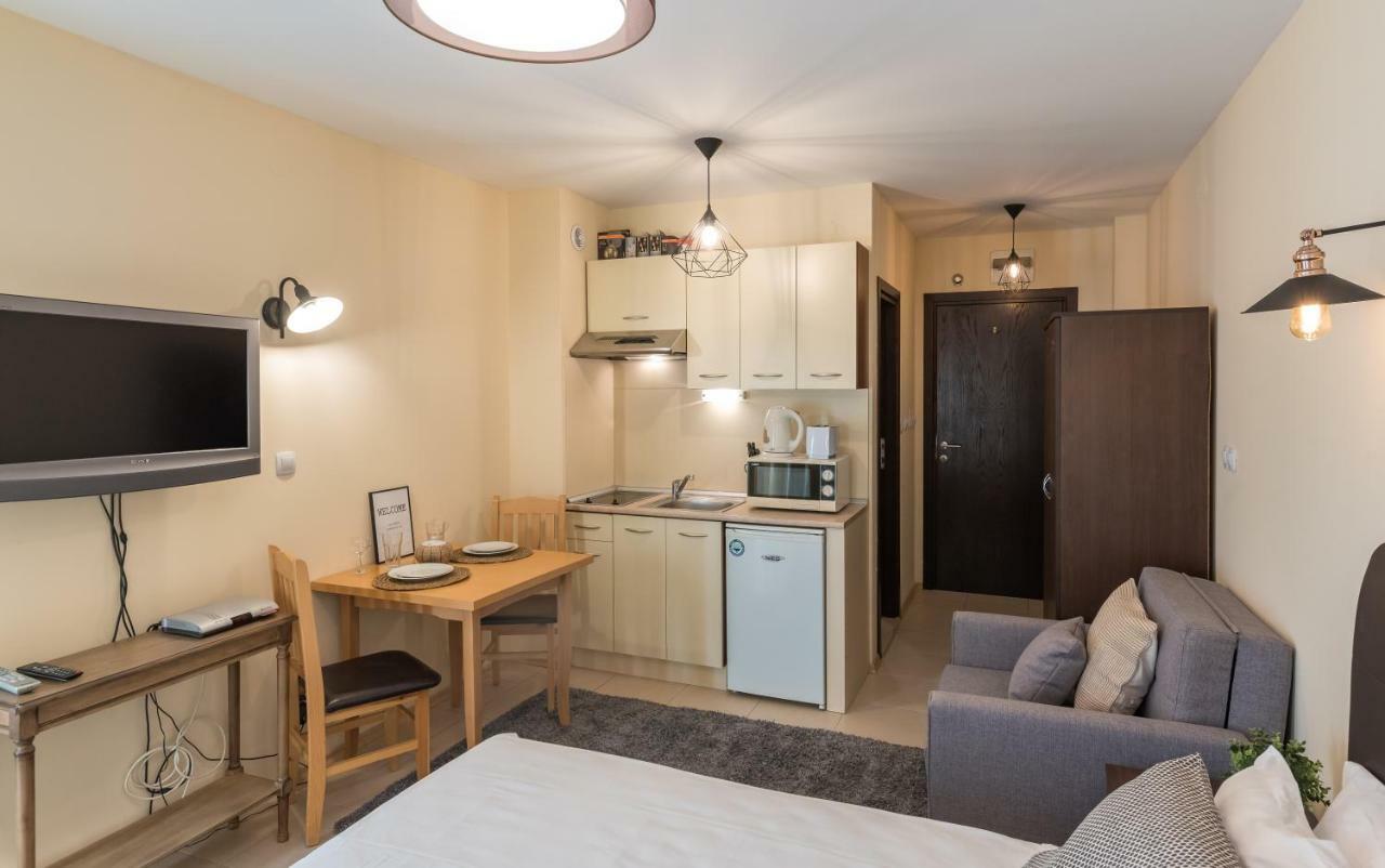 ★ Stylish & Cozy Studios In Valentina Heights Boutique Hotel ★ Банско Екстериор снимка